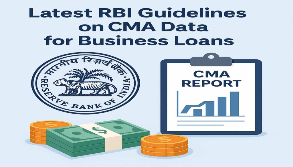 CMA report for bank loan